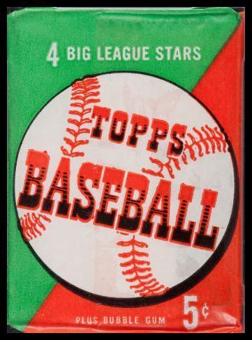 1954 Topps Undated Pack